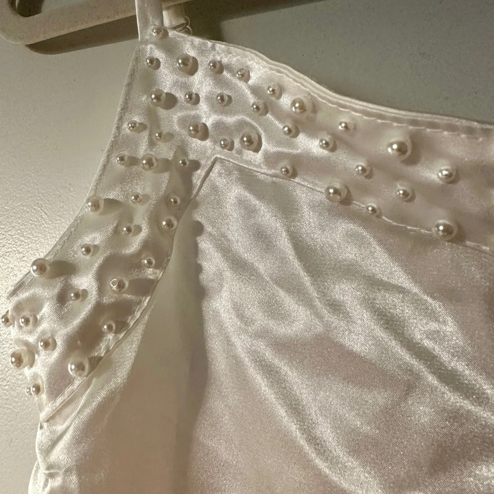 Pearl Bridal Slip Dress from shopivorypearl on Etsy! - Picture 4 of 6